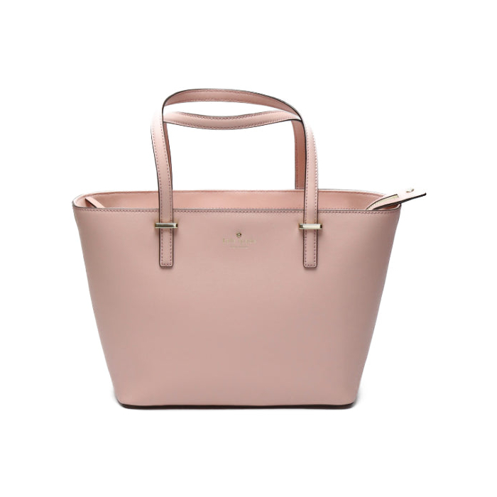Kate Spade Tote Bag leather salmon pink Display unused item Handbag Wo