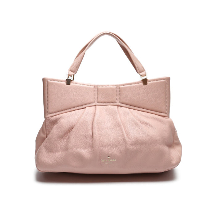 Kate Spade Handbag leather salmon pink Calfskin No strap Women Used Au