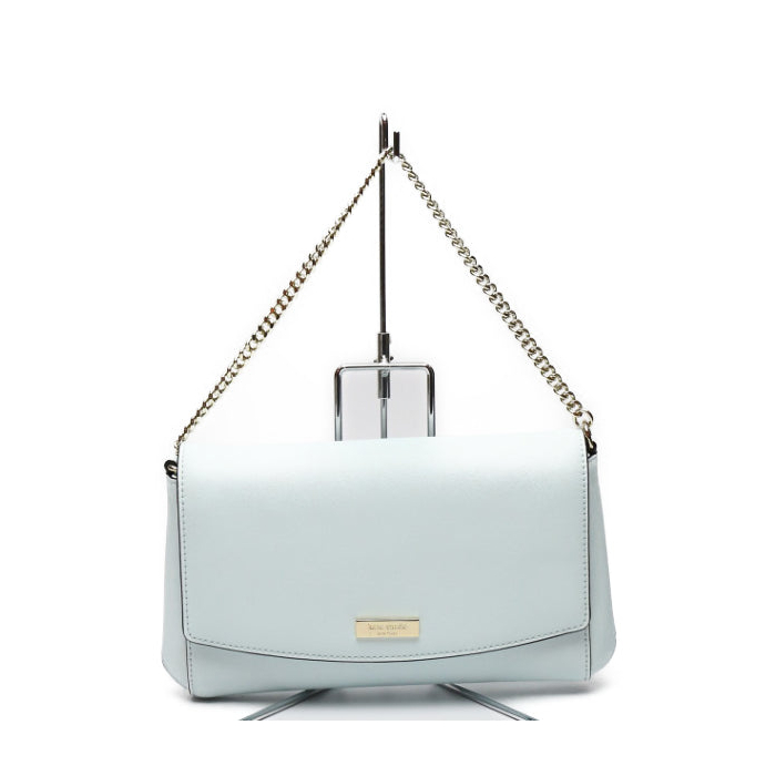 Kate Spade Shoulder Bag leather light blue Handbag Crossbody 3WAY Wome