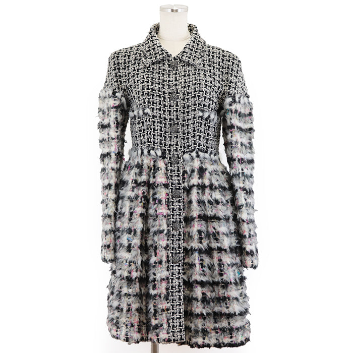 CHANEL coat Silk Polyamide multicolor 36