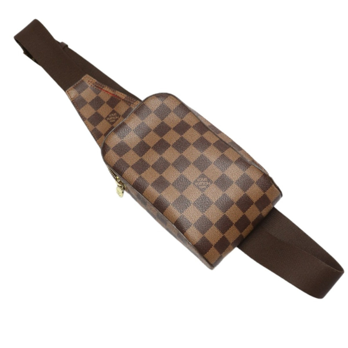 LOUIS VUITTON Sling bag N51994 Damier canvas Brown Waist pouch Damier 