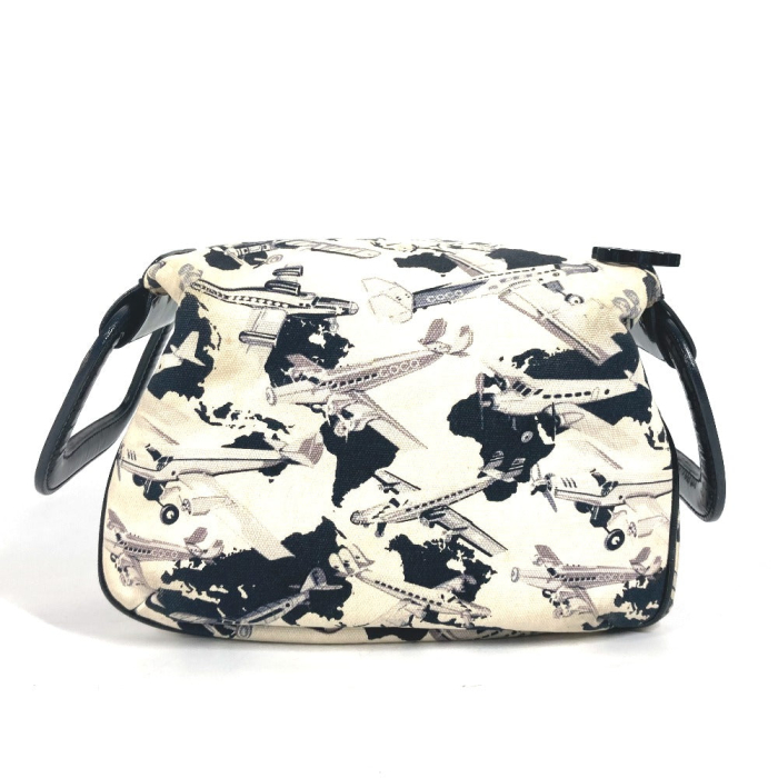 CHANEL Handbag Canvas