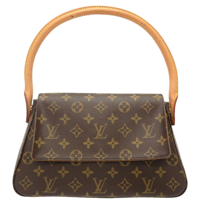 LOUIS VUITTON Handbag M51147 Monogram canvas Brown Monogram Mini Loopi
