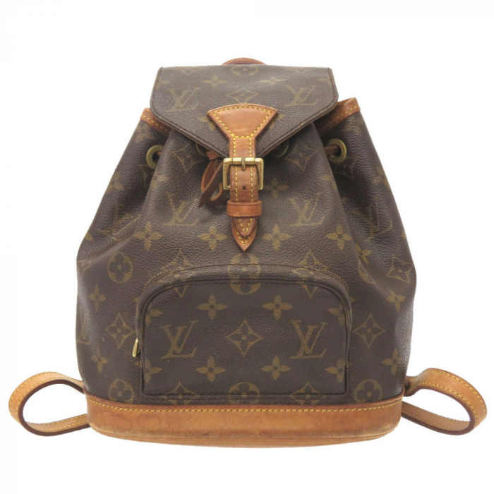 LOUIS VUITTON Backpack M51137 Monogram canvas Brown Monogram Mini Mont