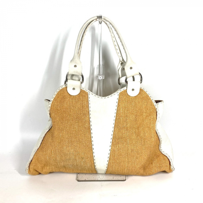 FENDI Shoulder Bag Straw