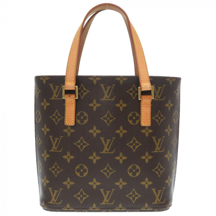 LOUIS VUITTON Handbag M51172 Monogram canvas Brown Monogram Vavan PM W