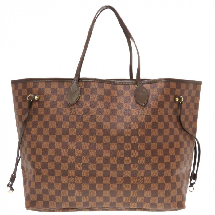 LOUIS VUITTON Tote Bag N51106 Damier canvas Brown Damier Ebene Neverfu
