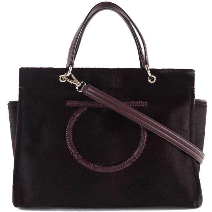 Salvatore Ferragamo Handbag EE-21 H237 Porco