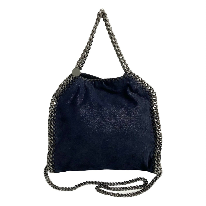 Stella McCartney Shoulder Bag leather Navy Falabella