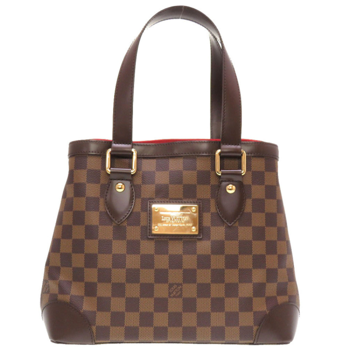 LOUIS VUITTON Handbag N51205 Damier canvas Brown Damier Ebene Hamstead