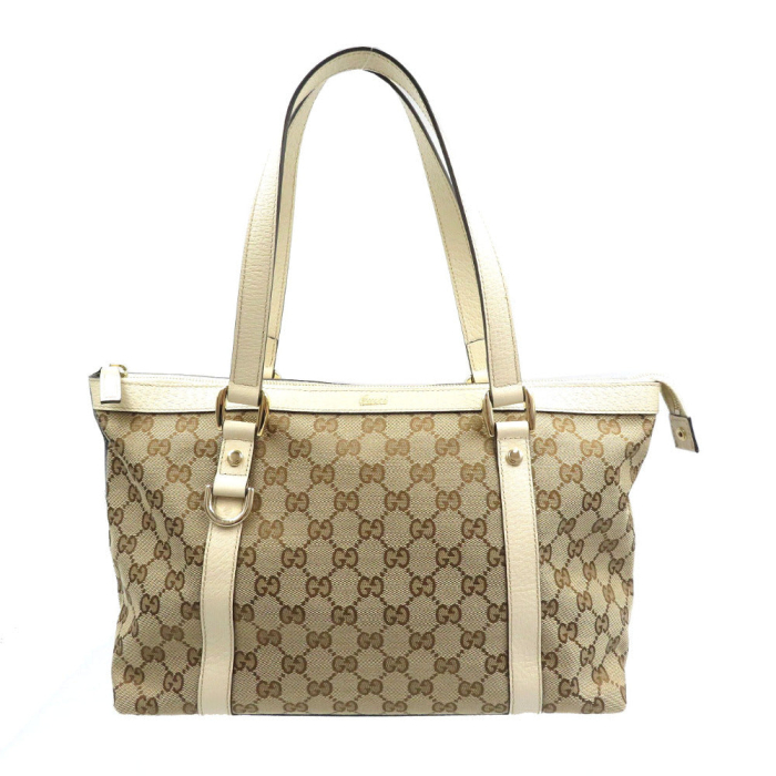GUCCI Tote Bag 141470 GG canvas