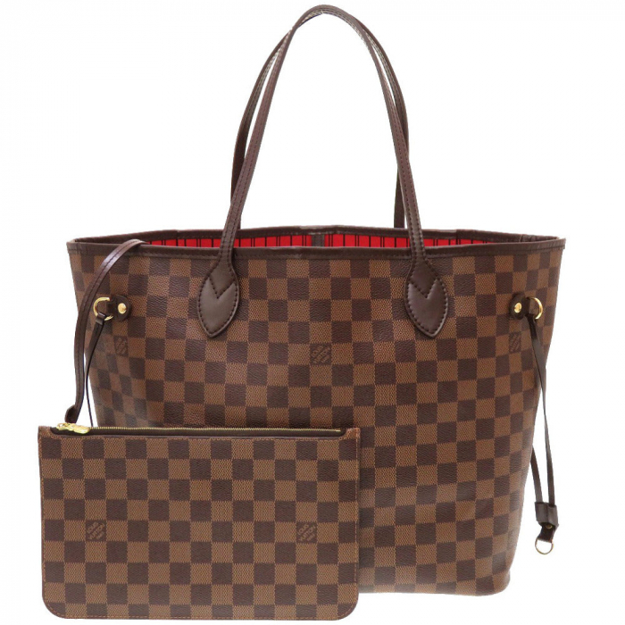 LOUIS VUITTON Tote Bag N41358 Damier canvas Slys Damier New Neverfull 