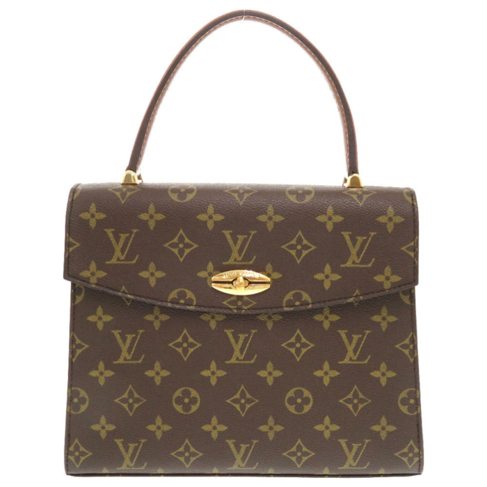 LOUIS VUITTON Handbag M51379 Monogram canvas Brown Monogram Malesherbe