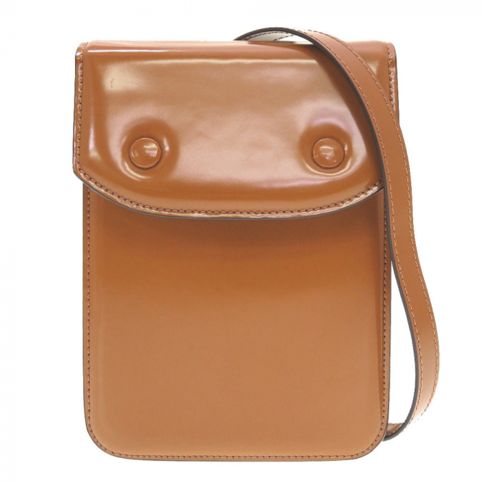 Maison Margiela Shoulder Bag S35WG0159 leather Brown chest Women(Unise