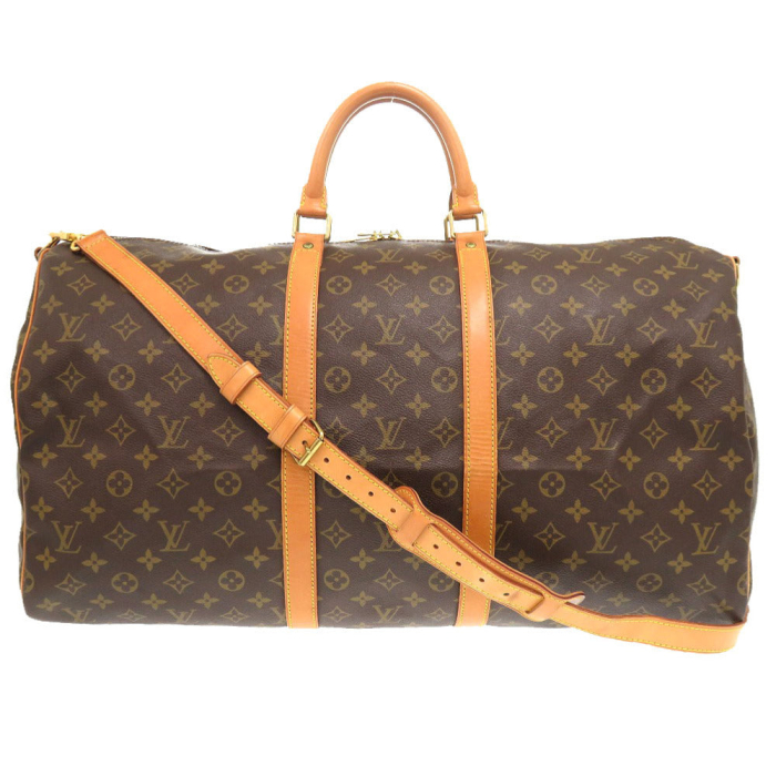 LOUIS VUITTON Boston Duffel bag M41414 Monogram canvas Brown Monogram 