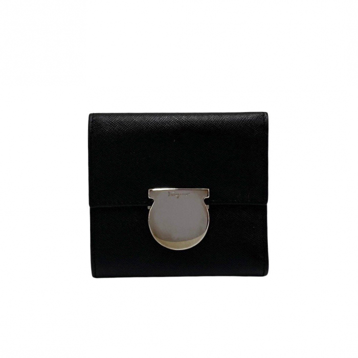 Salvatore Ferragamo Bifold Wallet leather black