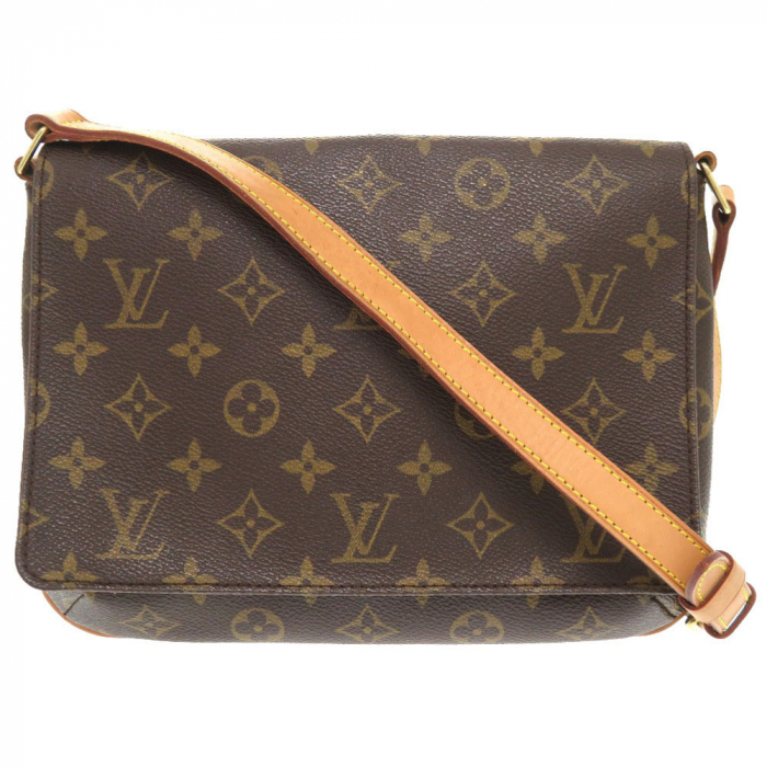 LOUIS VUITTON Shoulder Bag M51388 Monogram canvas Brown Monogram Muset