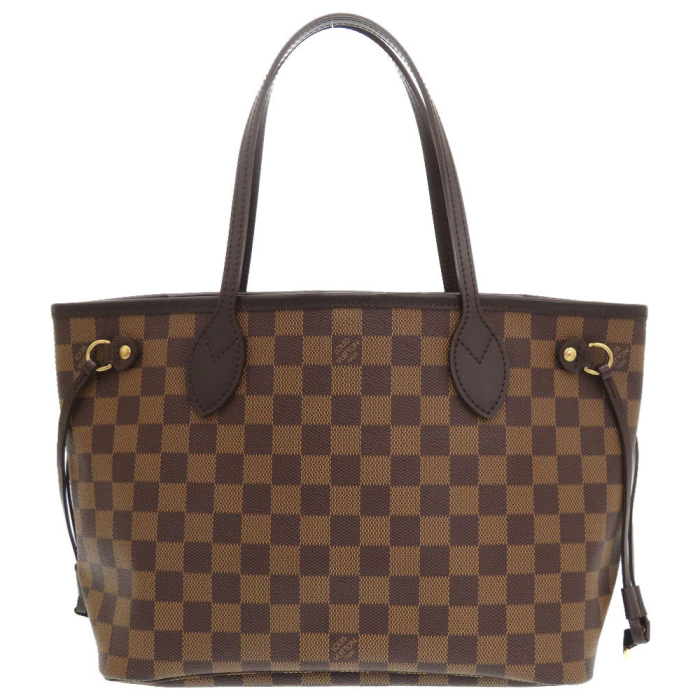 LOUIS VUITTON Tote Bag N51109 Damier canvas Brown Damier Never full PM