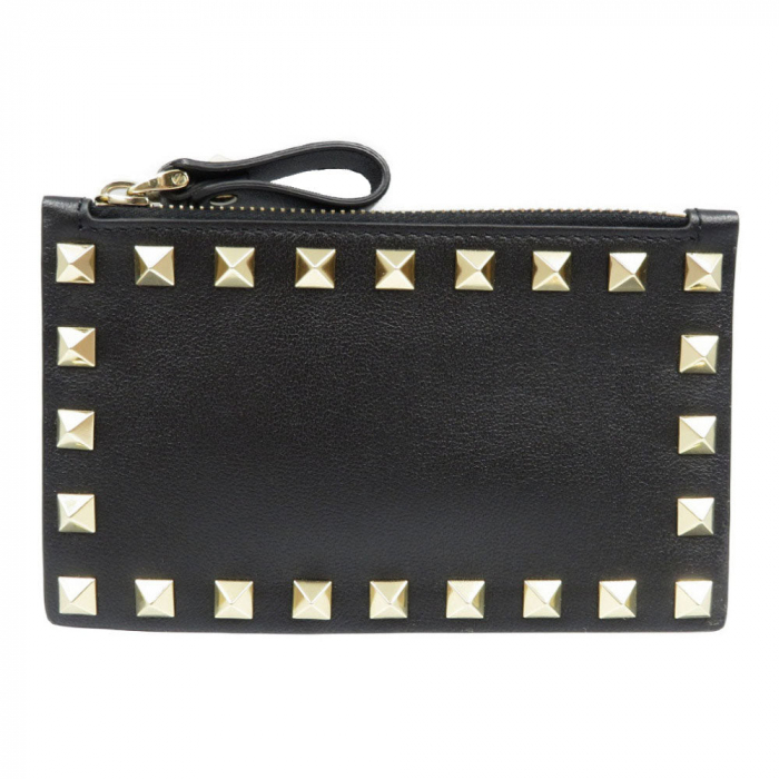 VALENTINO Coin case ZW2P0548BOL Calfskin black