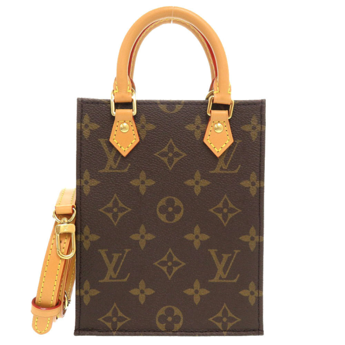 LOUIS VUITTON Handbag M69442 Monogram canvas Brown Monogram Petit Sac 