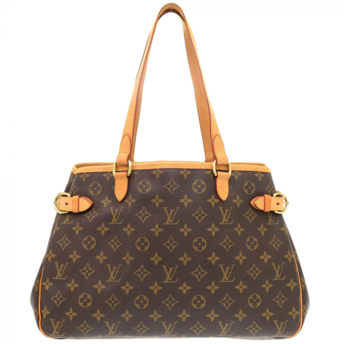 LOUIS VUITTON Tote Bag M51154 Monogram canvas Brown Monogram Batignoll