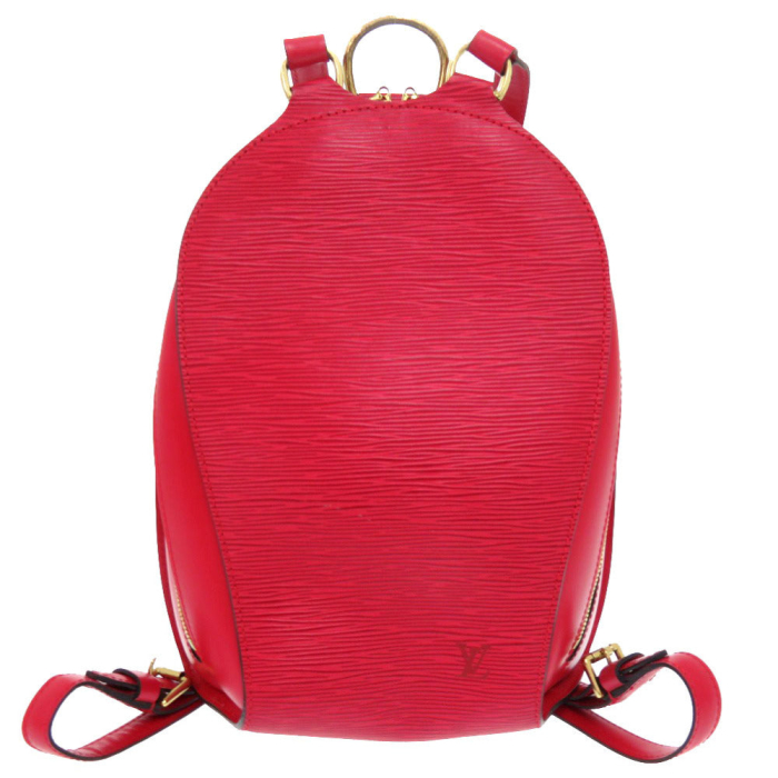 LOUIS VUITTON Backpack M52237 Epi Leather Castilian red Epi Mabillon