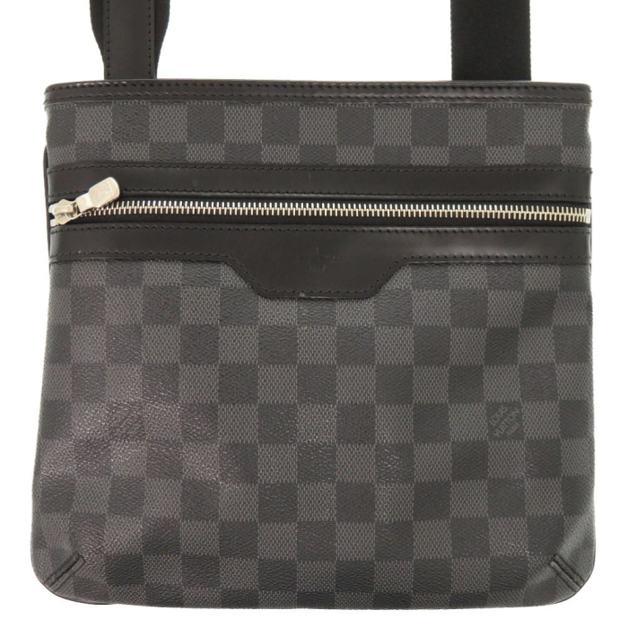 LOUIS VUITTON Shoulder Bag N58028 Damier Grafitto Canvas gray Damier G