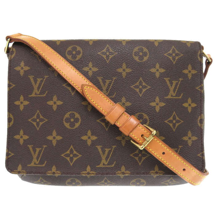 LOUIS VUITTON Shoulder Bag M51257 Monogram canvas Brown Monogram Muset