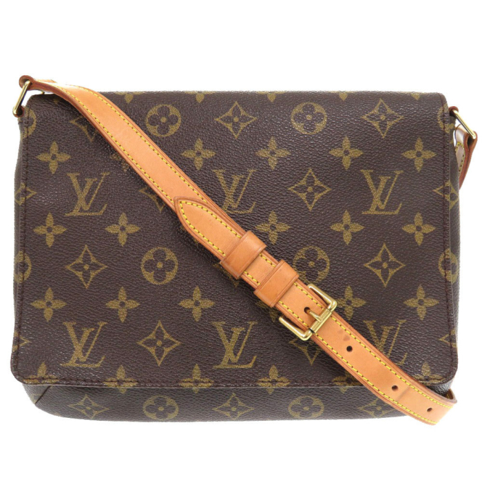 LOUIS VUITTON Shoulder Bag M51257 Monogram canvas Brown Monogram Muset