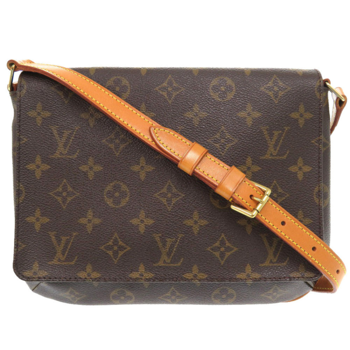 LOUIS VUITTON Shoulder Bag M51257 Monogram canvas Brown Monogram Muset