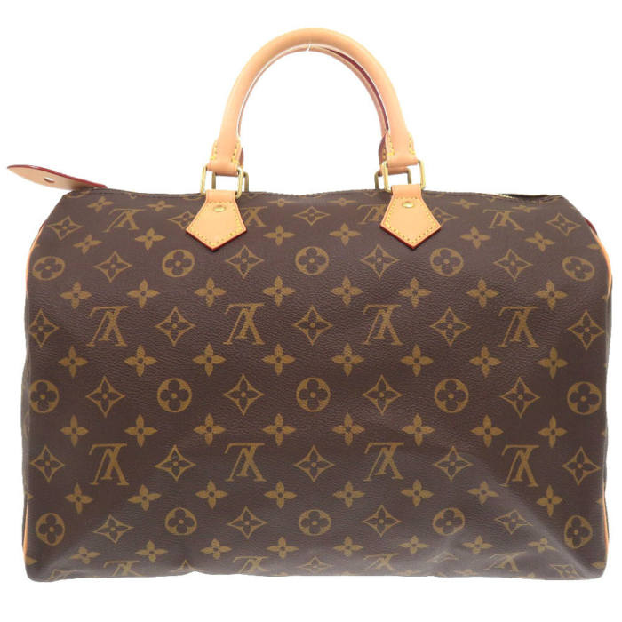 LOUIS VUITTON Handbag M41107 Monogram canvas Brown Monogram Speedy 35 