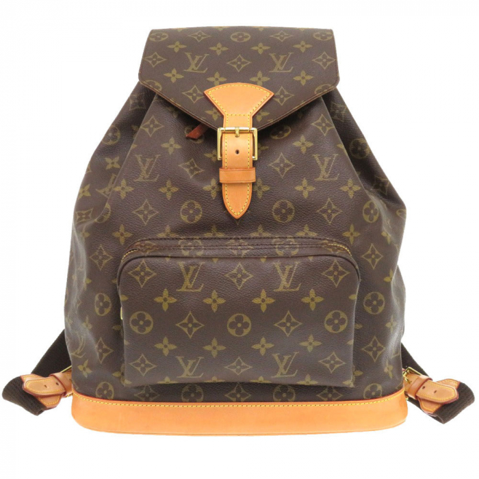 LOUIS VUITTON Backpack M51135 Monogram canvas Brown Monogram Montsouri