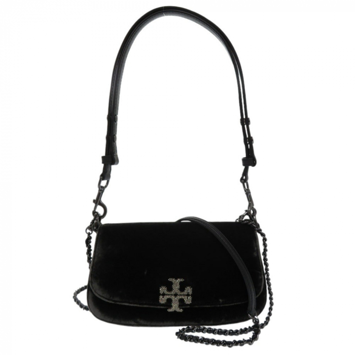 Tory Burch Shoulder Bag Velor black