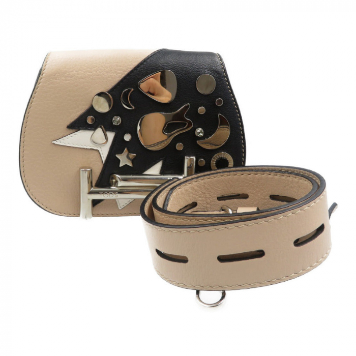 TOD'S Shoulder Bag Leather