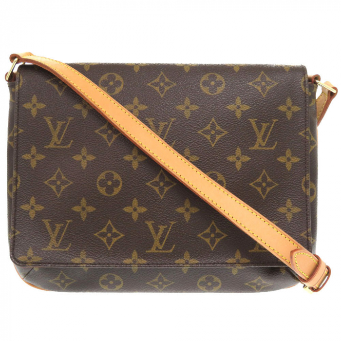 LOUIS VUITTON Shoulder Bag M51388 Monogram canvas Brown Monogram Muset