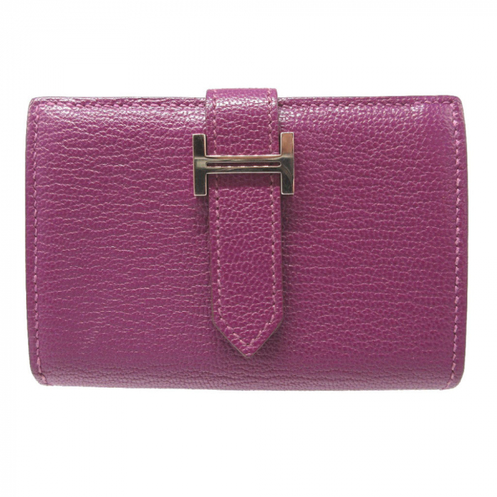 HERMES Coin case Shave Anemone Bearn mini