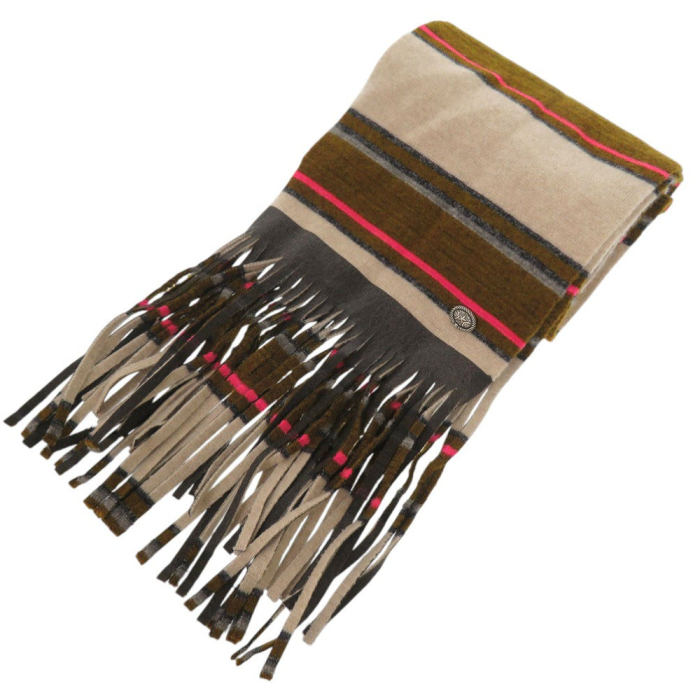 CHANEL Scarf cashmere multicolor