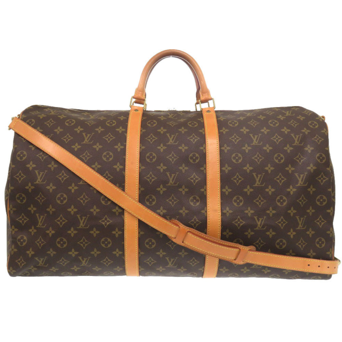 LOUIS VUITTON Boston Duffel bag M41412 Monogram canvas Brown Monogram 