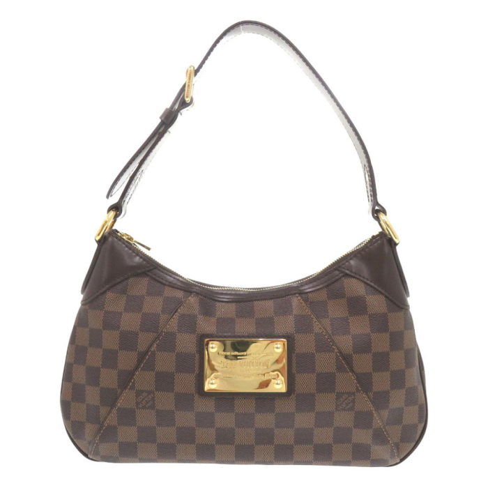 LOUIS VUITTON Shoulder Bag N48180 Damier canvas Ebene Damier Thames PM