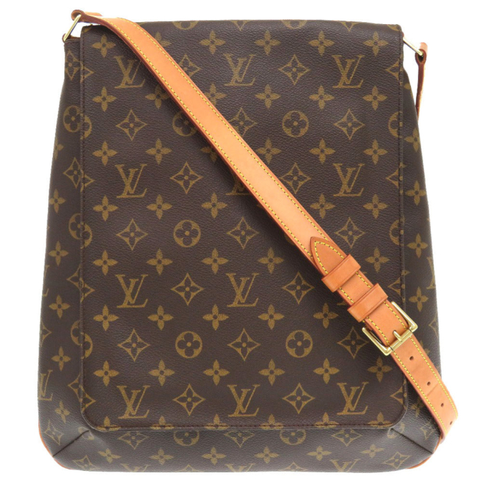 LOUIS VUITTON Shoulder Bag M51256 Monogram canvas Brown Monogram Muset