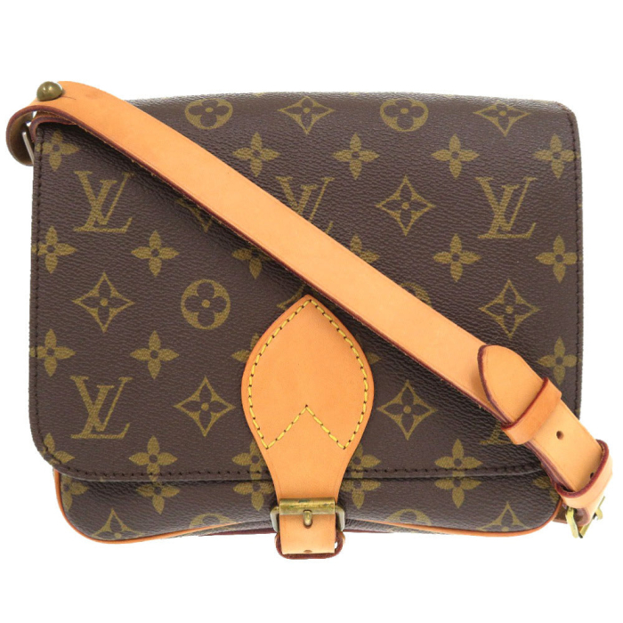 LOUIS VUITTON Shoulder Bag M51253 Monogram canvas Brown Monogram Carto