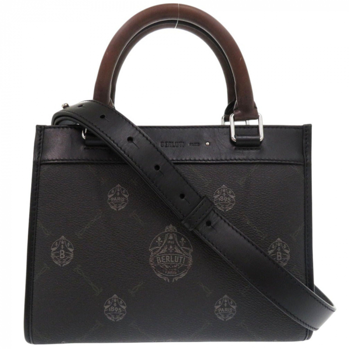 Berluti Handbag leather black