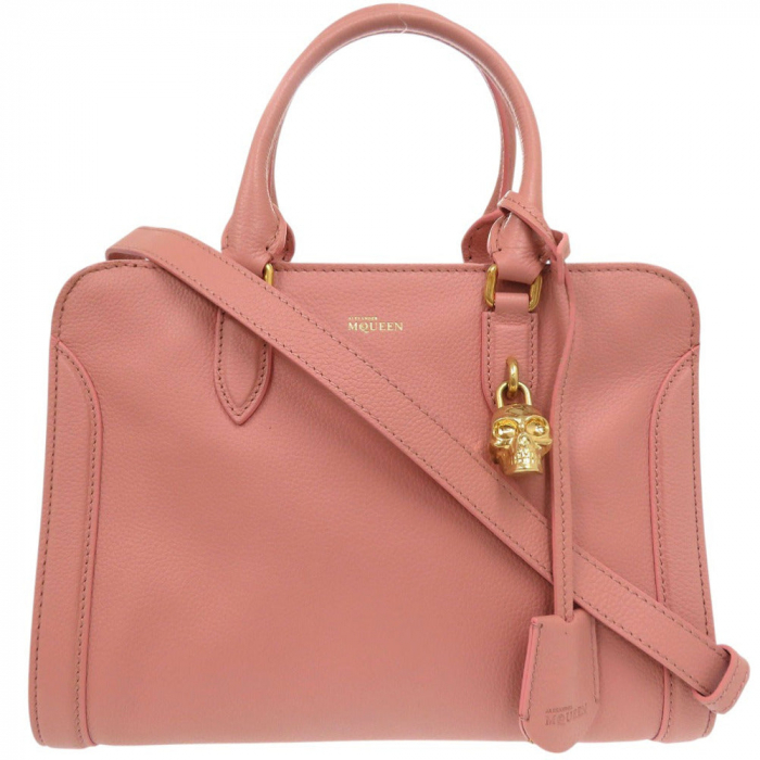 Alexander McQueen Handbag leather pink