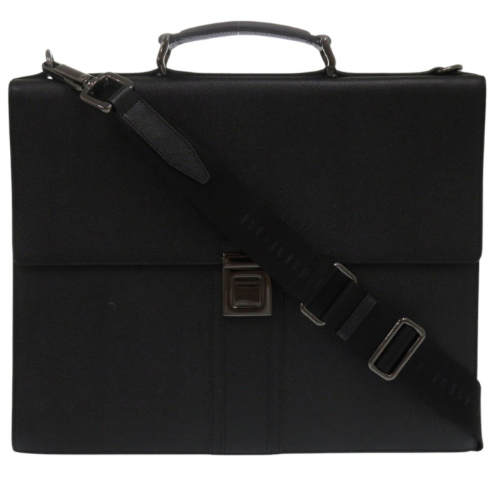 BURBERRY Business bag leather black
