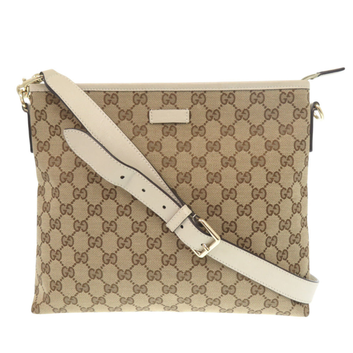 GUCCI Shoulder Bag 388924 GG canvas beige GG canvas