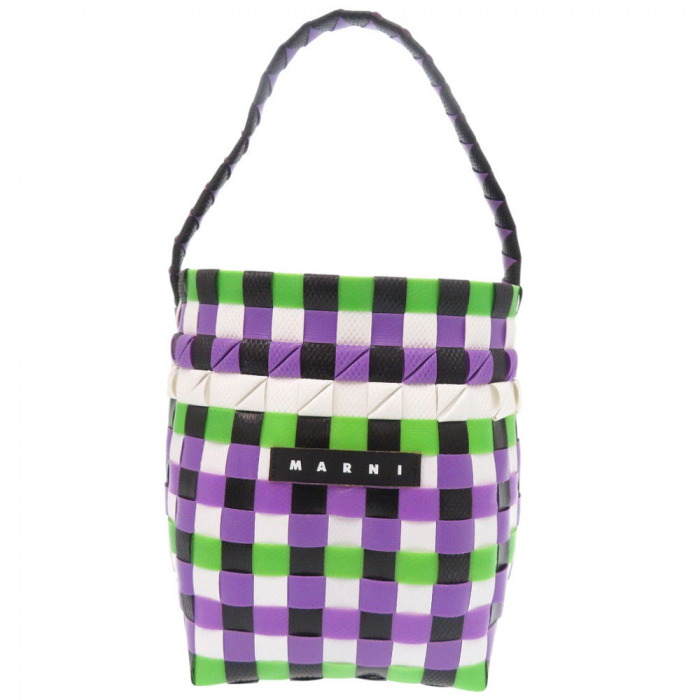 MARNI Handbag M00178 M00IW OM607 leather purple