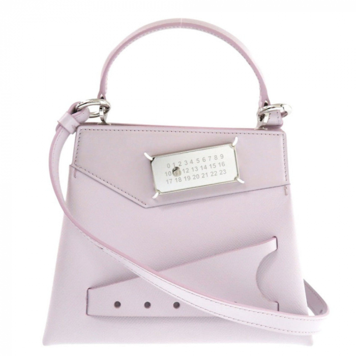 Maison Margiela Handbag S56WG0168 P4745 T5166 leather purple Snatched 