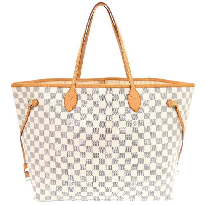 LOUIS VUITTON Tote Bag N51108 Damier Azur Canvas white Damier Azur Nev