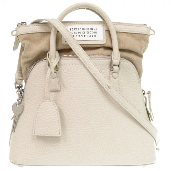 Maison Margiela Shoulder Bag S56WG0082 leather white 5AC 2WAYShoulder 