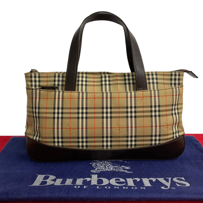 Burberrys Handbag leather Brown